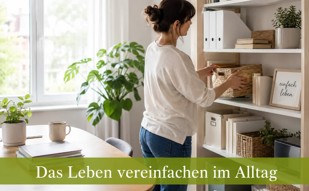 Leben vereinfachen im Alltag - Symbolbild