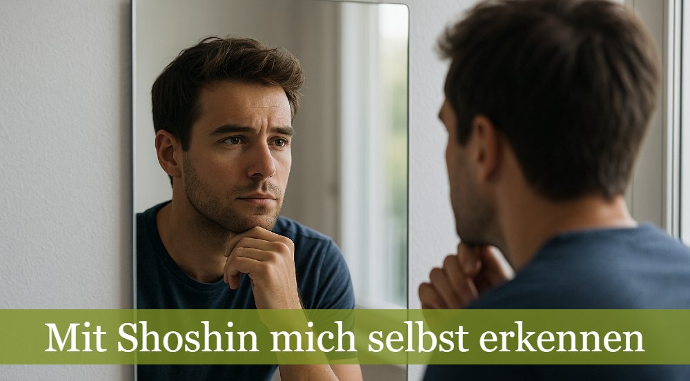 Mann vor Spiegel - Symbolbild Anfängergeist