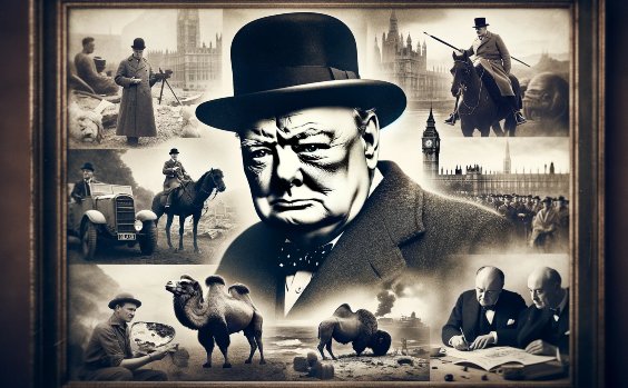 Winston Churchill Collage