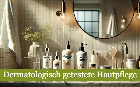 dermatologisch getestete Hautpflege (Symbolbild)