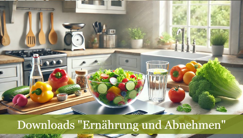 Downloads zum Thema "Gesunde Ernährung und Abnehmen"