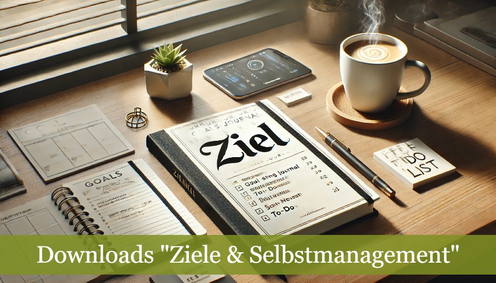 Downloads zum Thema "Ziele und Selbstmanagement"