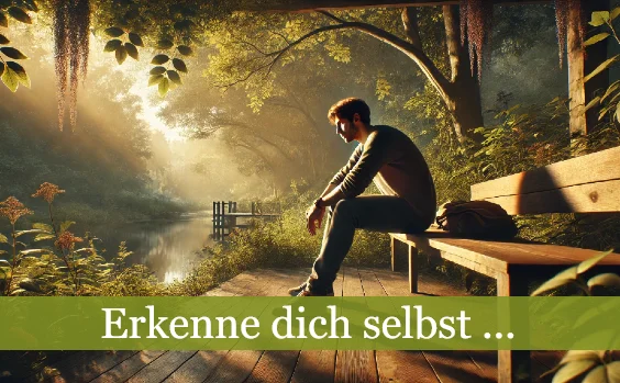 Erkenne dich selbst (Symbolbild)