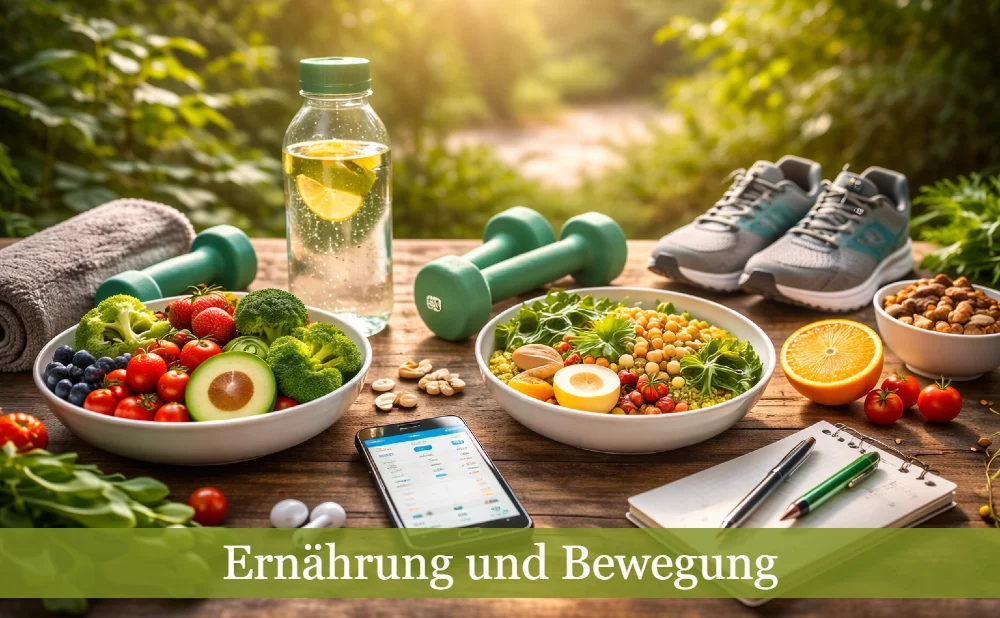 Symbolbild zum Thema Ernährung und Bewegung