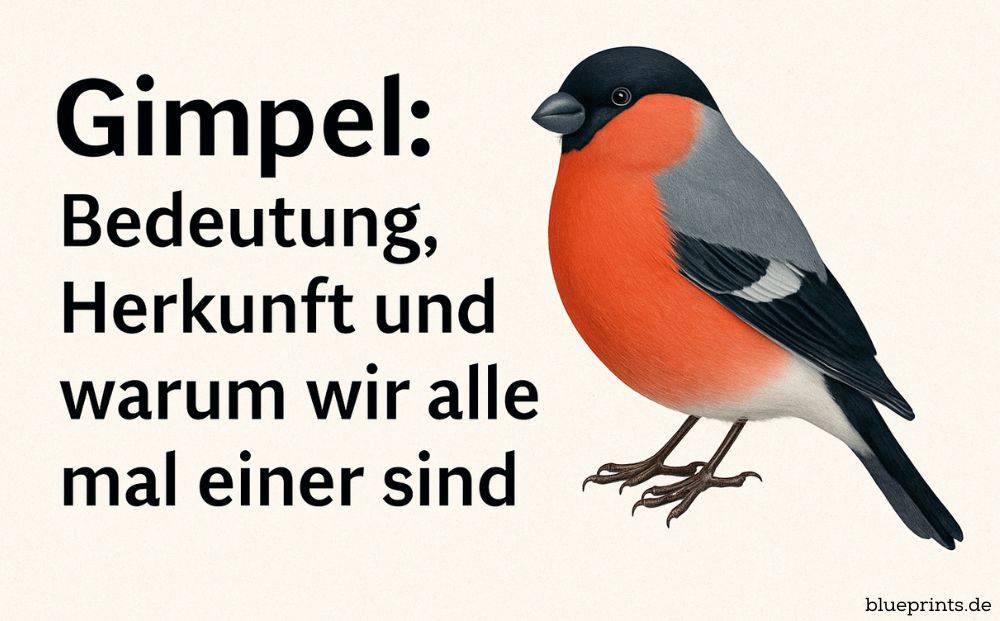 Ein Gimpel - Vogel