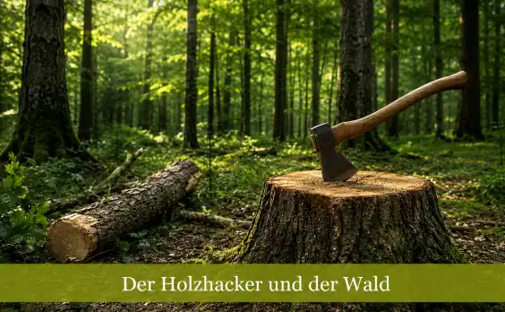 Axt im Wald