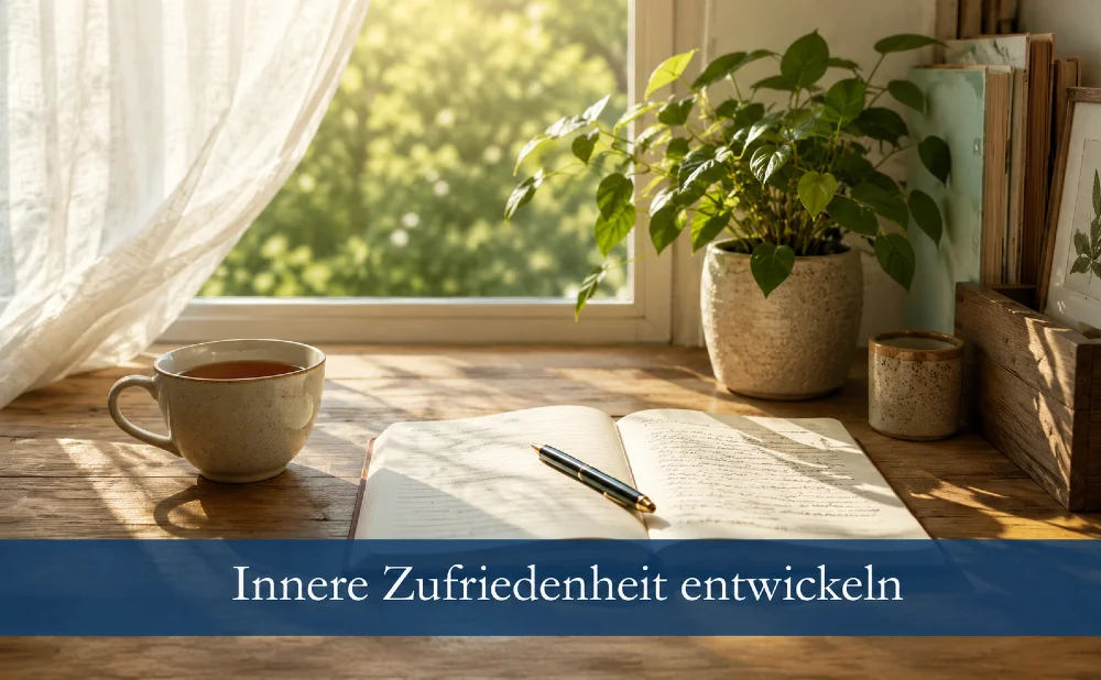 Innere Zufriedenheit entwickeln - Symbolbild