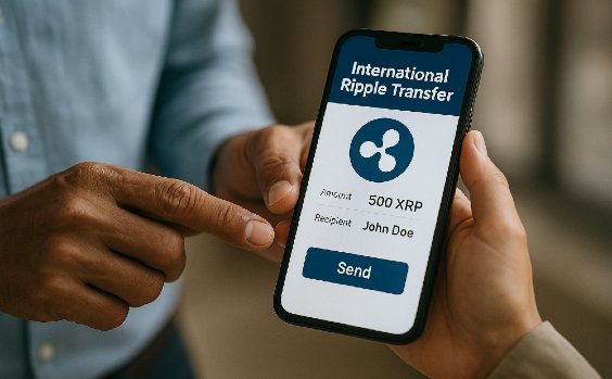 Überweisung mit Ripple (Symbolbild)