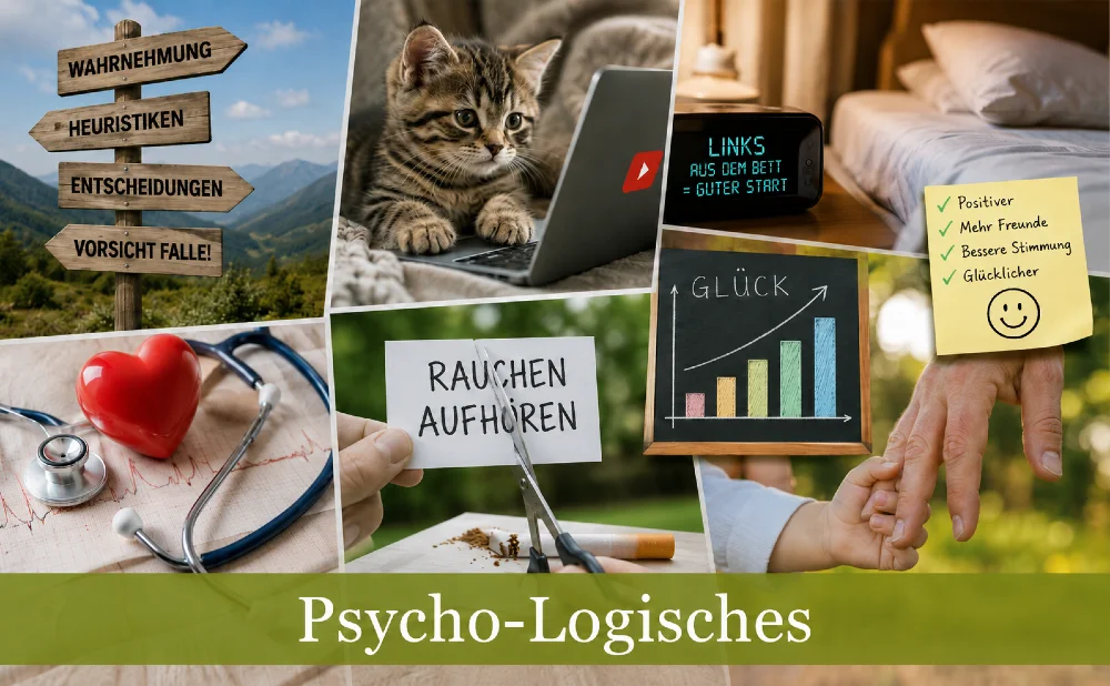 Psycho-Logisches Collage - Symbolbild