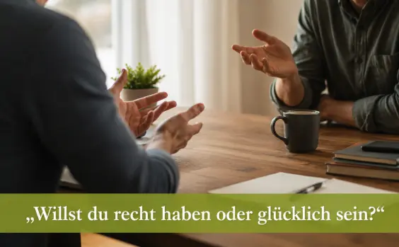 Zwei Menschen streiten