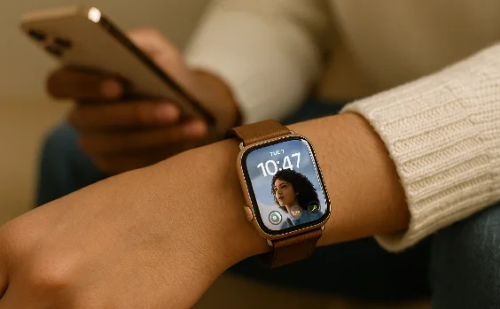 Smart-Watch Symbolbild