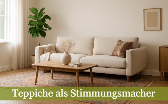 Teppiche als Stimmungsmacher