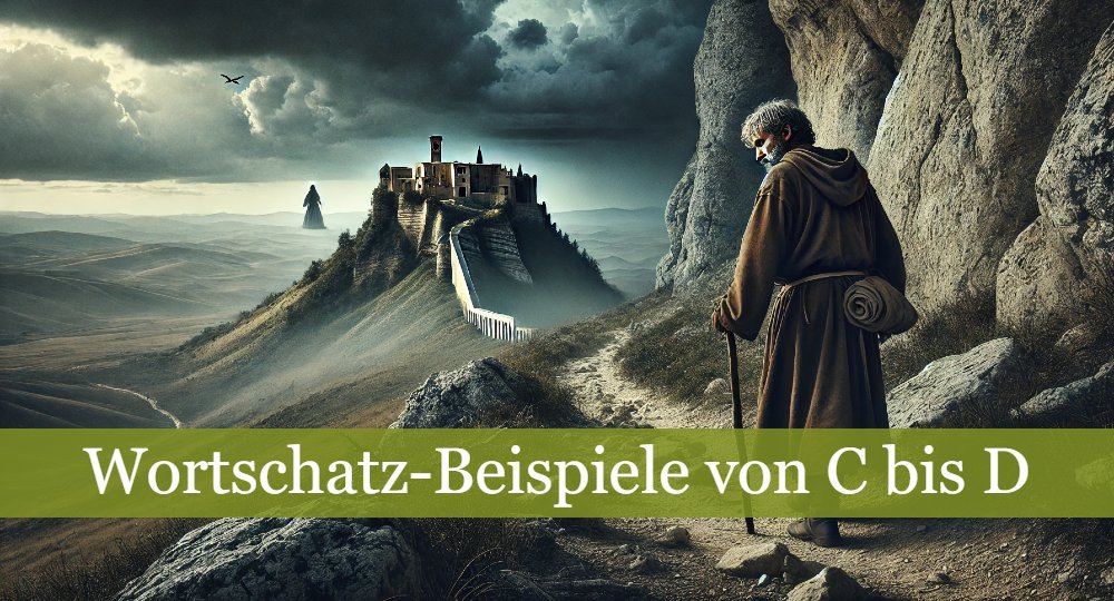 Wortschatz-Beispiele von C bis D
