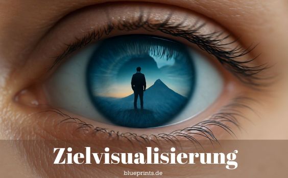 Jemand visualisiert sein Ziel.