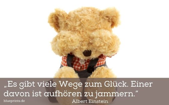 Albert Einstein über das Glück