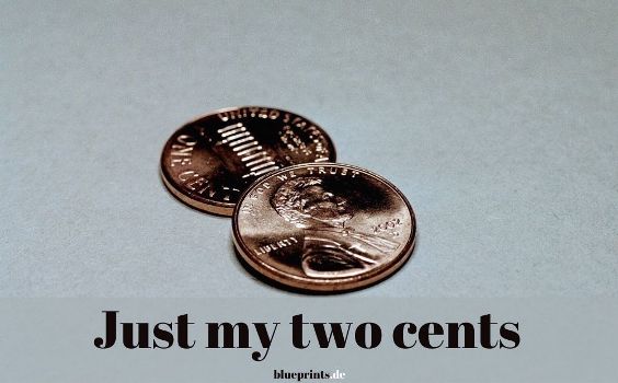 Just my two cents