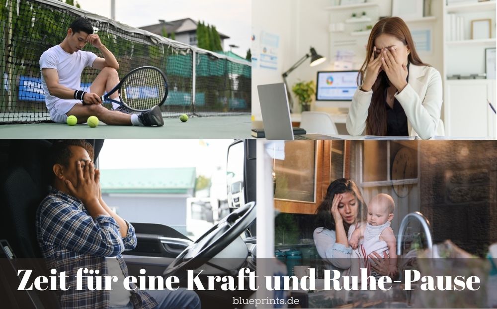 Menschen in Stress