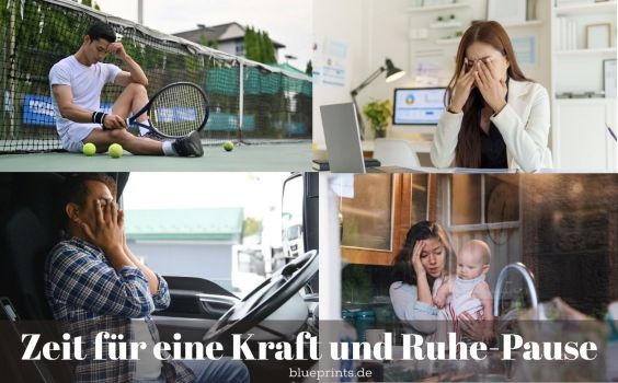 Menschen in Stress