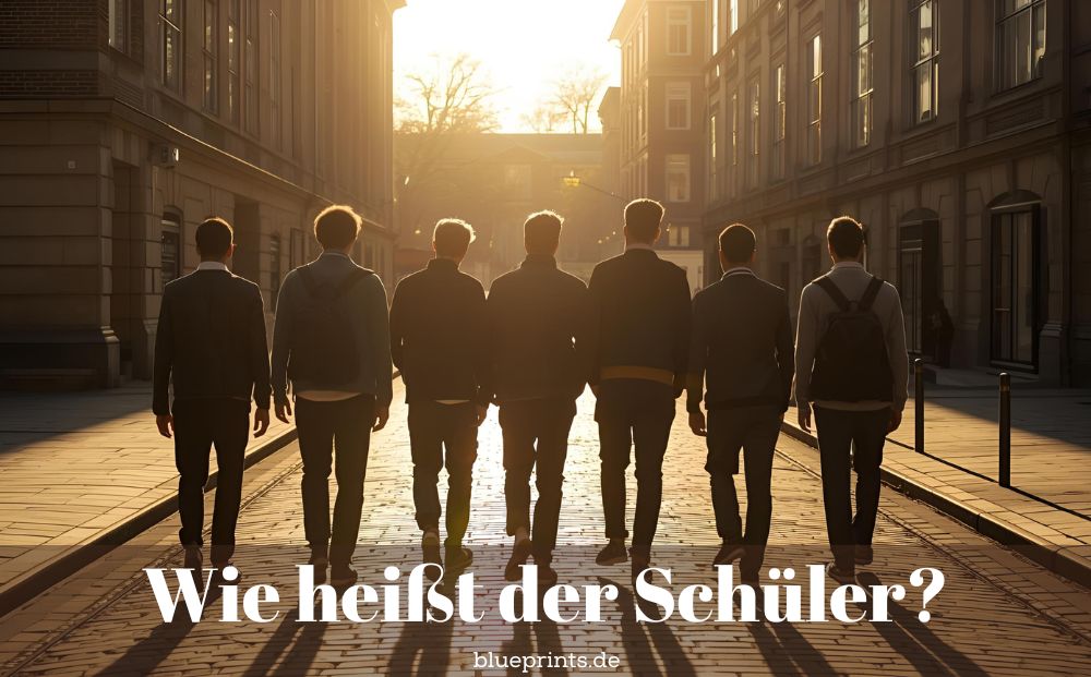 Sieben Schüler