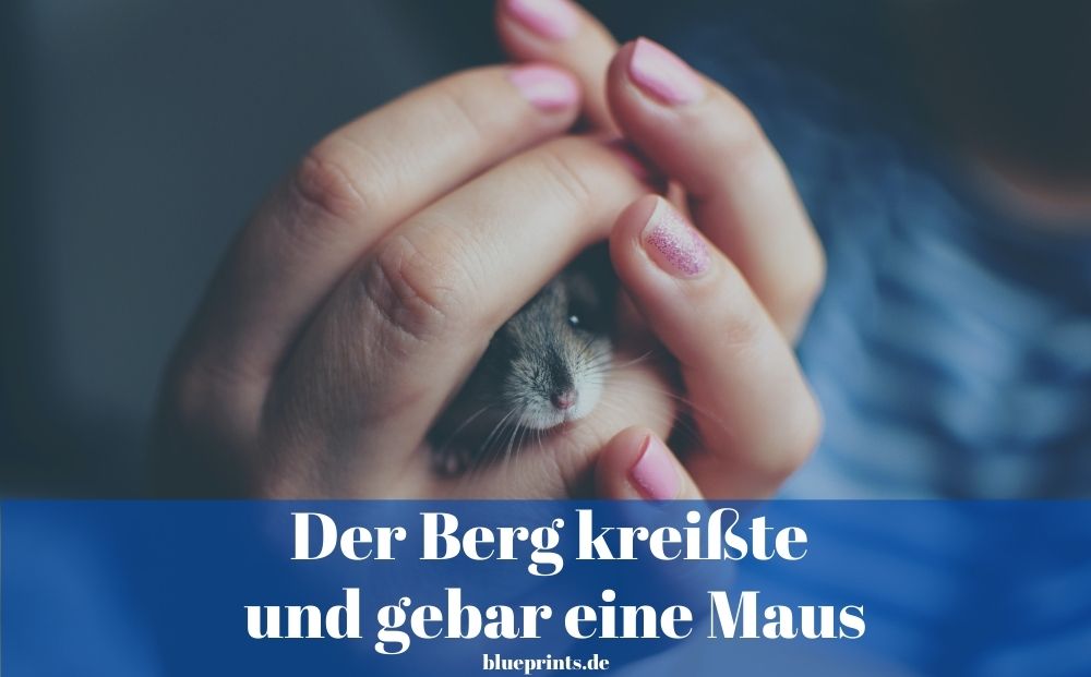 Der Berg kreißte und gebar eine Maus