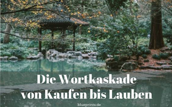 Eine Laube in einem wunderschönen Garten