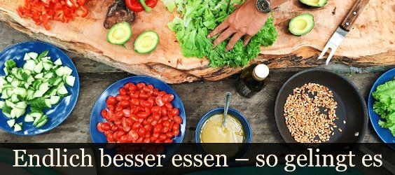 Gesundes Essverhalten antrainieren
