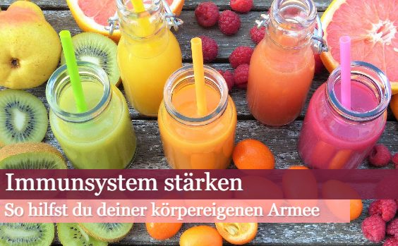 immunsystem staerken, gesunde Nahrung