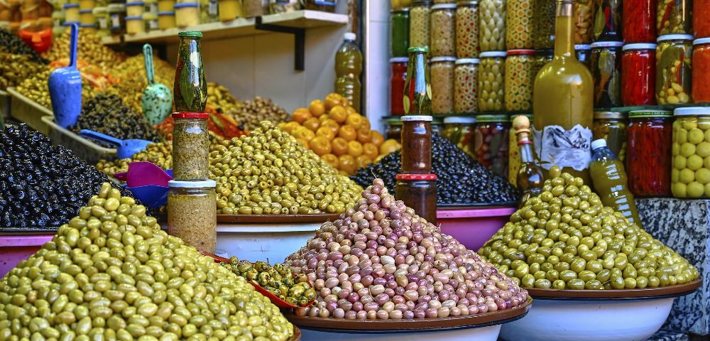 Orient Markt Vielfalt 