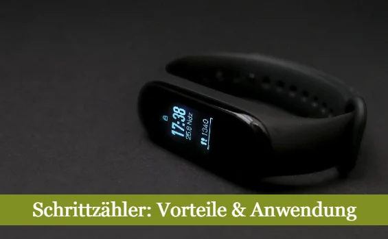 Schrittzähler: Vorteile und Anwendung (Symbolbild)