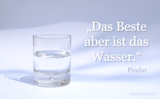 Wasser ist alles Pindar