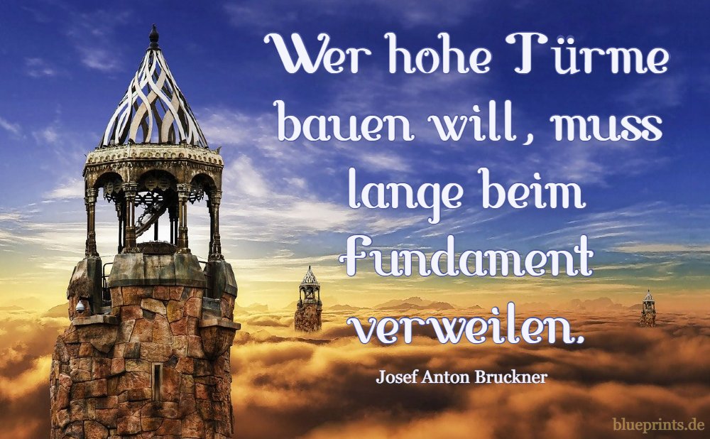 Josef Anton Bruckner zum Fundament