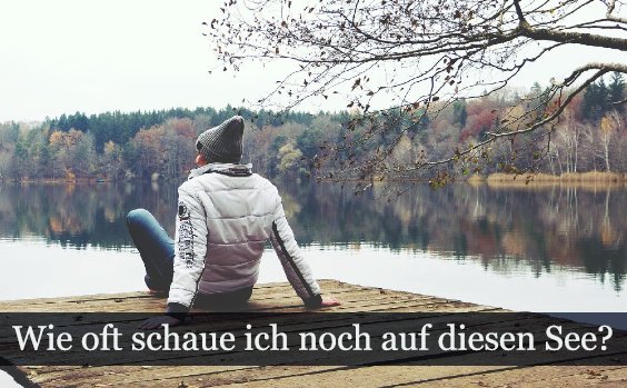 Wie oft noch?