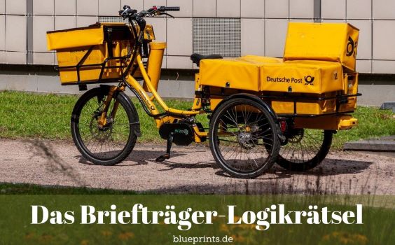 Gespann eines Briefträgers