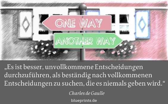 Zwei Wegweiser