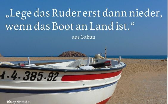 Ruderboot am Strand