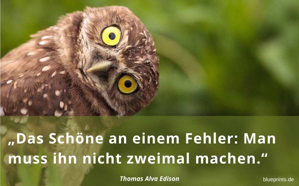 Edison über einen Fehler