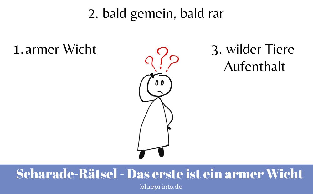 Das rätselnde Männchen