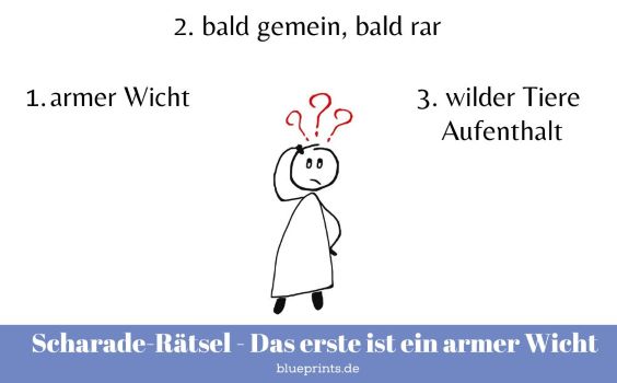 Das rätselnde Männchen