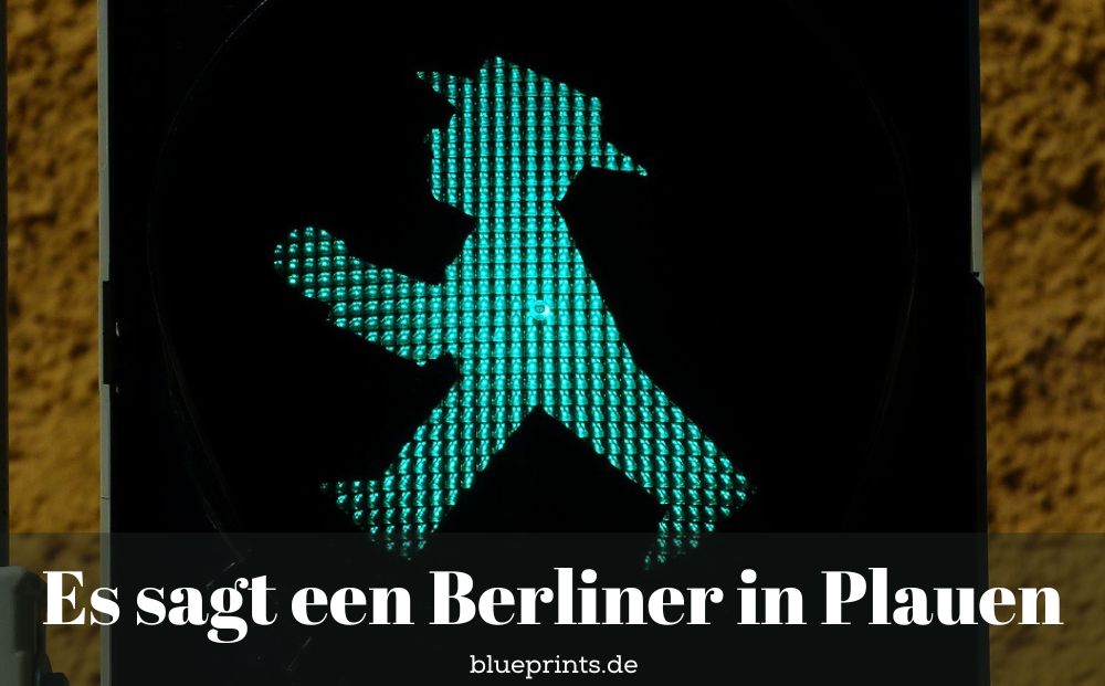 Das grüne "Berliner Ampelmännchen"