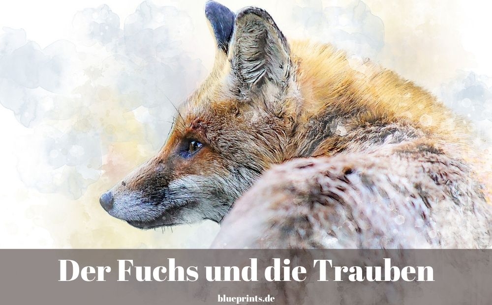 Fabel - Der Fuchs und die Trauben - von Aesop