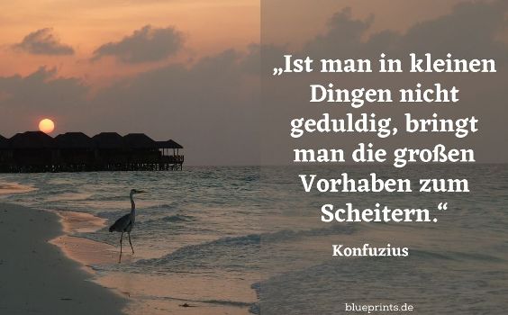 Geduld Konfuzius