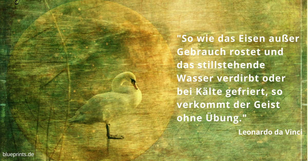 Leonardo da Vinci über Übung und Geist