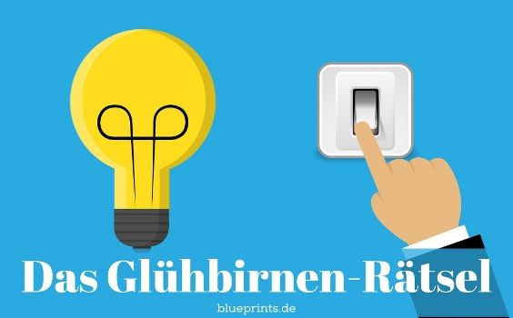 Glühbirne wird angeschaltet