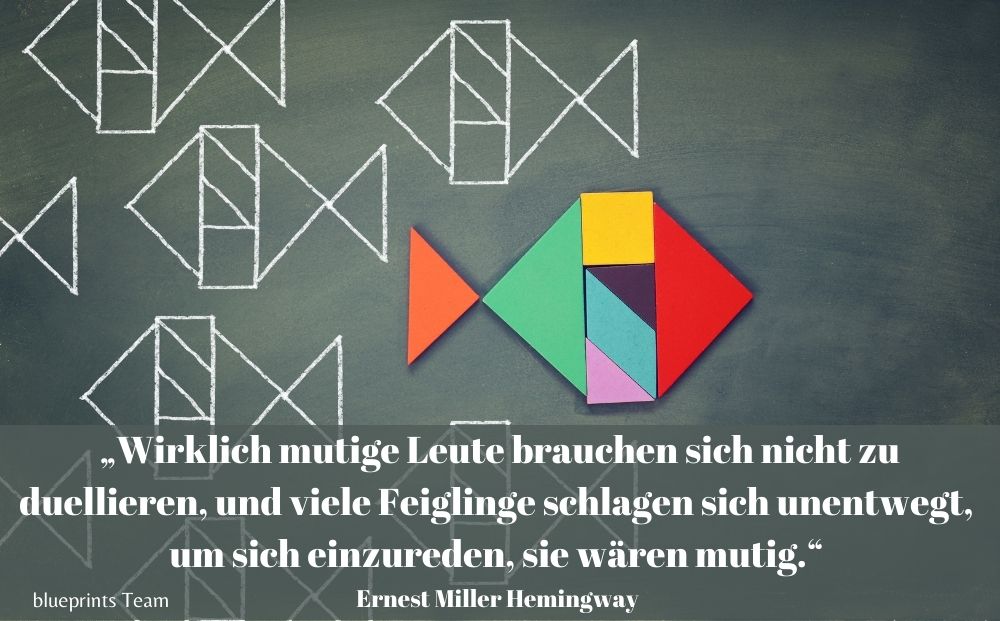 Hemingway über mutige Leute