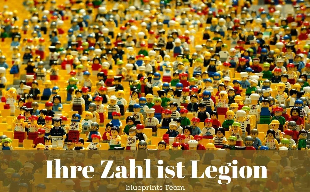 Tausende Lego-Figuren