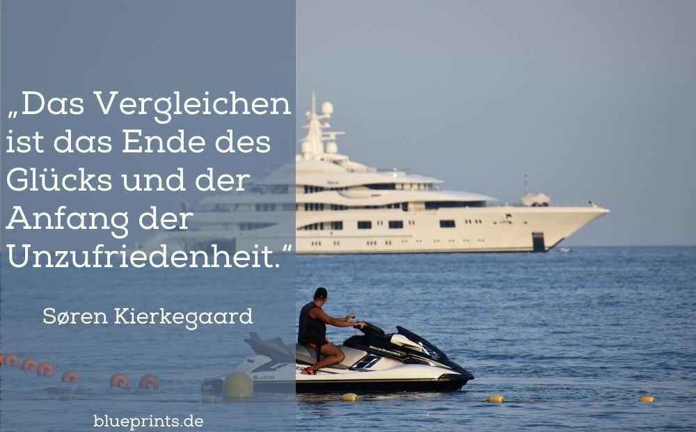 Kierkegaard über das Glück und das Vergleichen