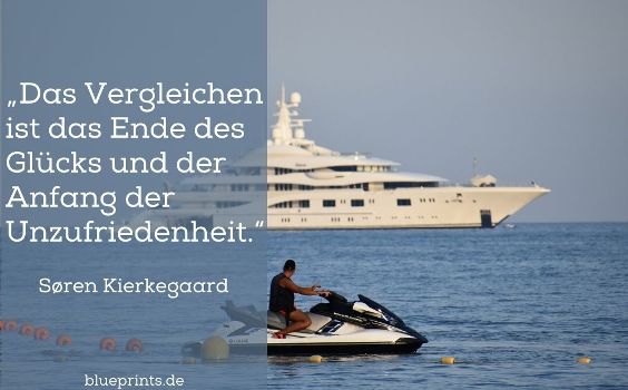 Kierkegaard über das Glück und das Vergleichen