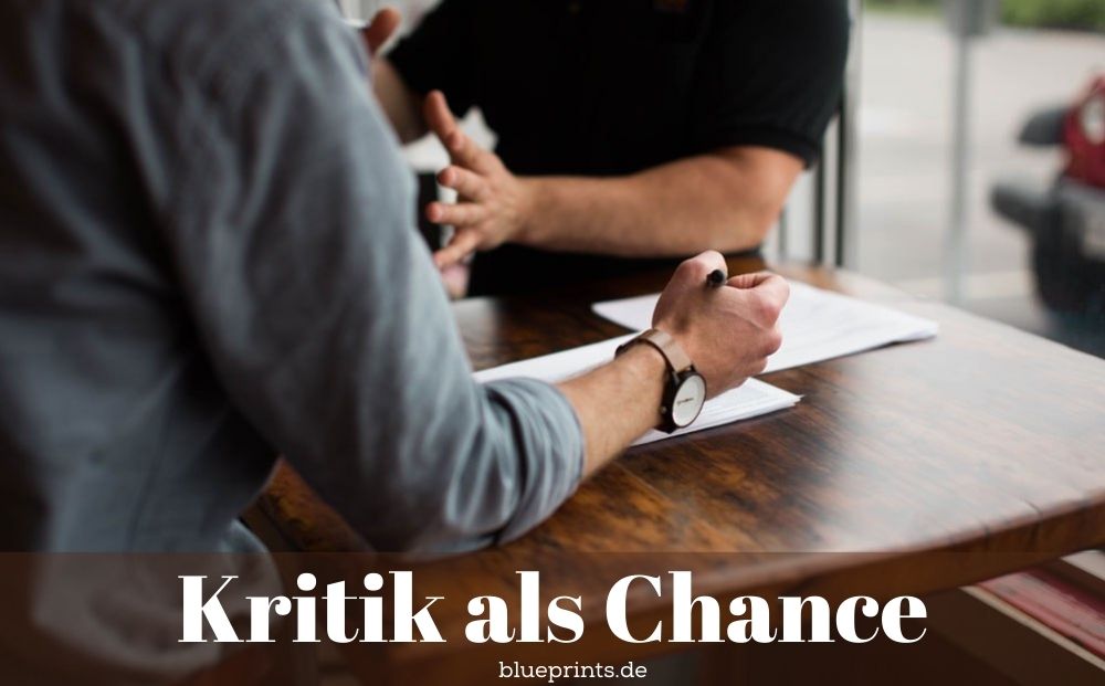 Kritik als Chance