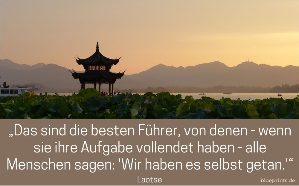 Laotse über Führung