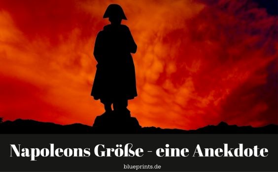 Silhouette von Napoleon